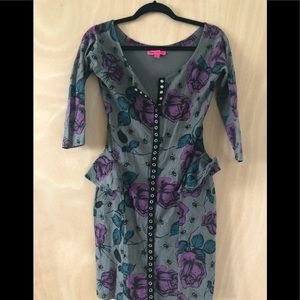 Betsey Johnson Peplum Dress